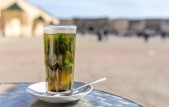 Marokaanse thee met munt